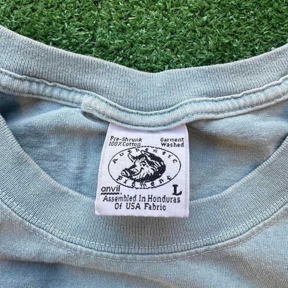 Vintage 90s Duffy's Love Shack St.Thomas Surf Style Shirt size Large Made in USA - Picture 4 of 4